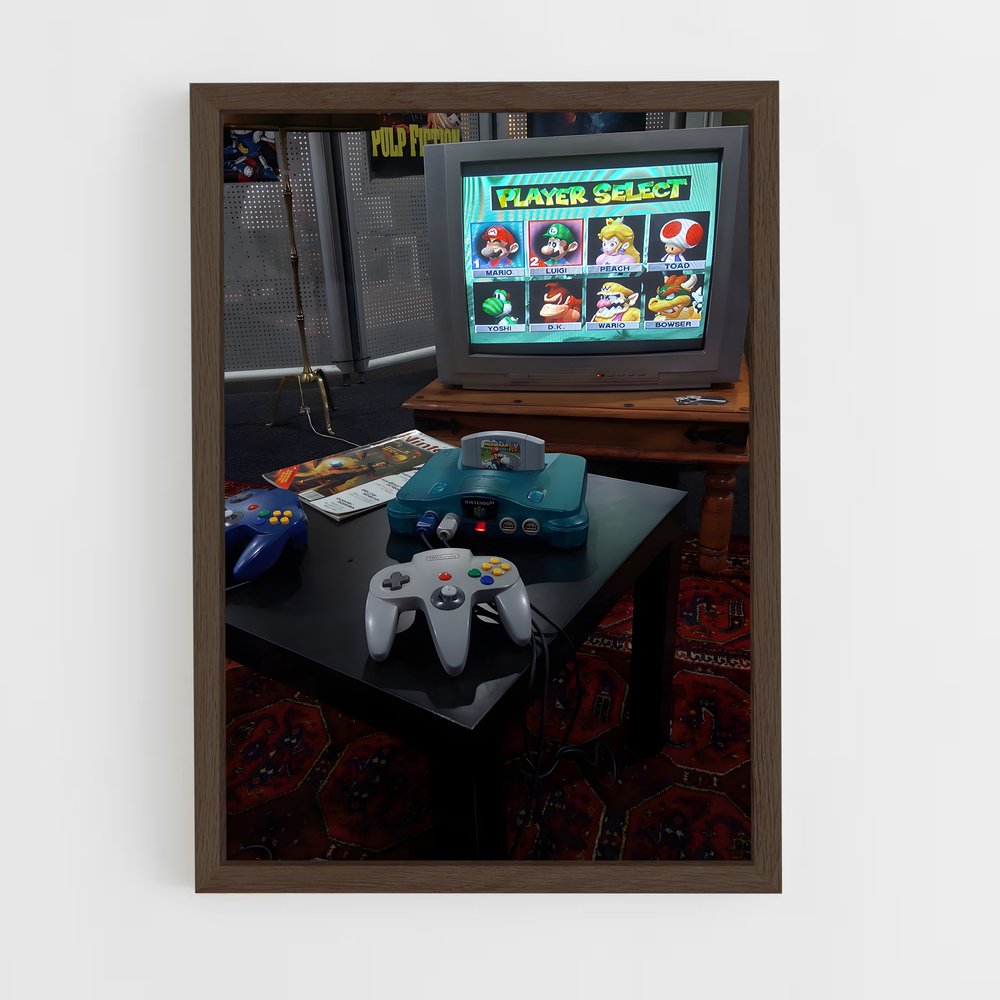 Poster Nintendo de gaming – affiche Consoles (vue 5)